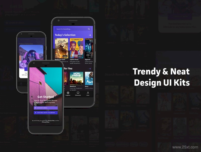 Movie Streaming App UI Kits-4.jpg