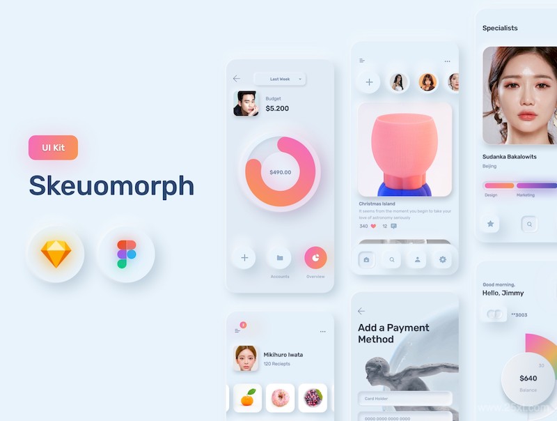 Skeuomorph Ui Kit-6.jpg