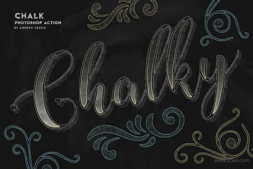 Chalk Lettering - Photoshop Action 7.jpg