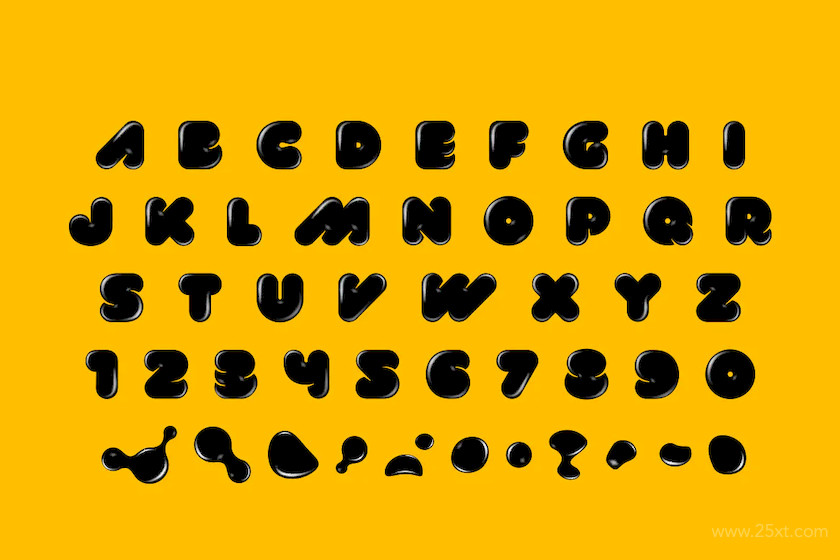 Black Paint Vector Font 2.jpg