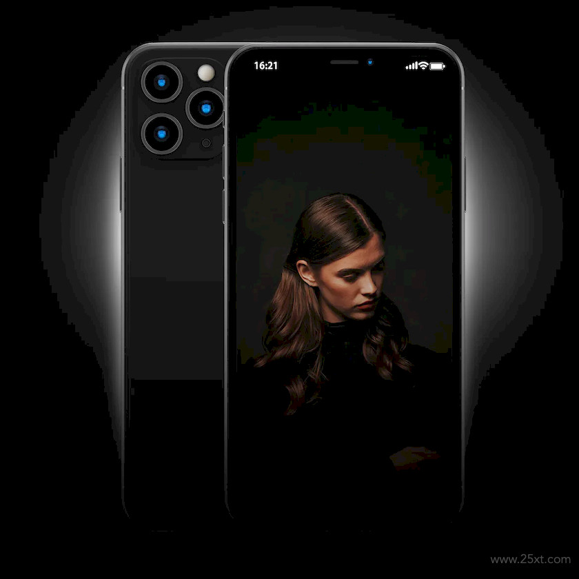 Phone 11 PSD Mockups in Black 4.jpg