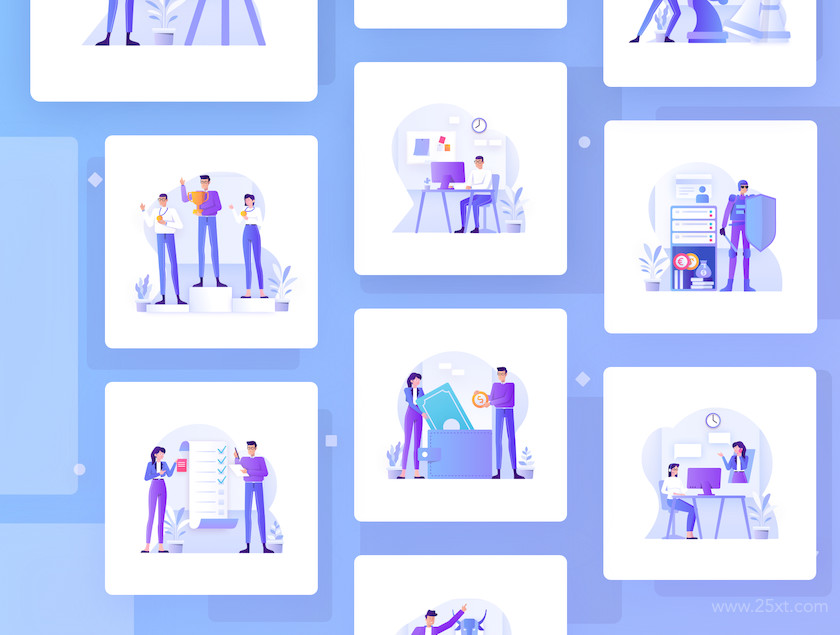 Bussines & Investment Illustration Kit 3.jpg