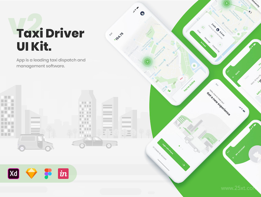 Taxi driver UI Kit 1.jpg