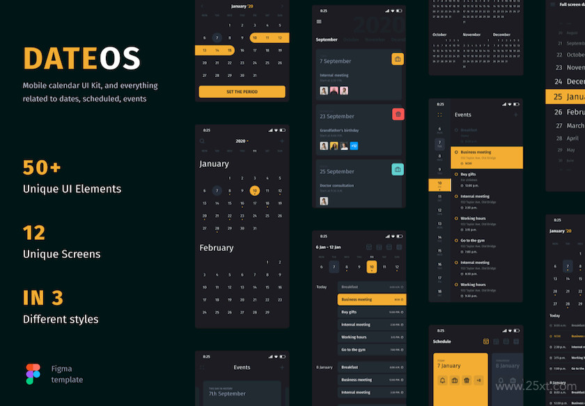DateOs - Calendar UI Kit 1.jpg