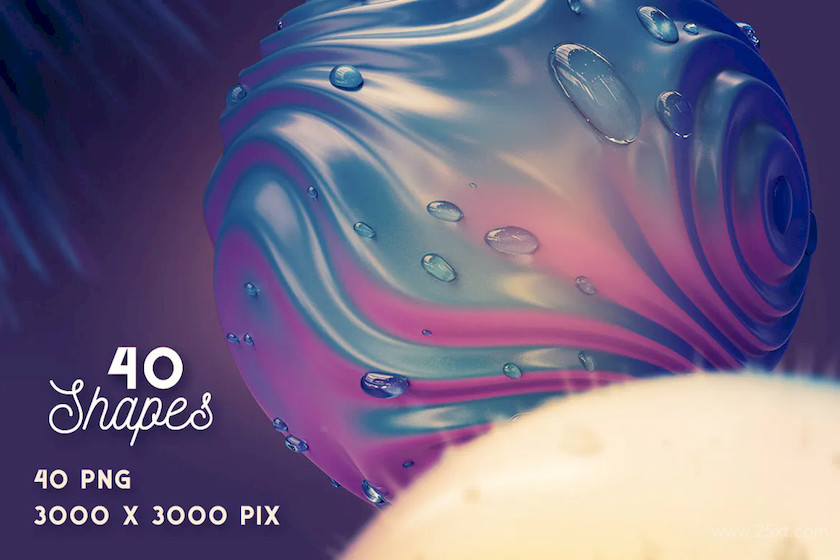40 Abstract 3D Shapes 2.jpg