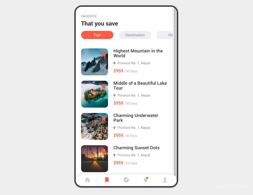 Tripe - Travel & Tour Mobile Template 1.jpg