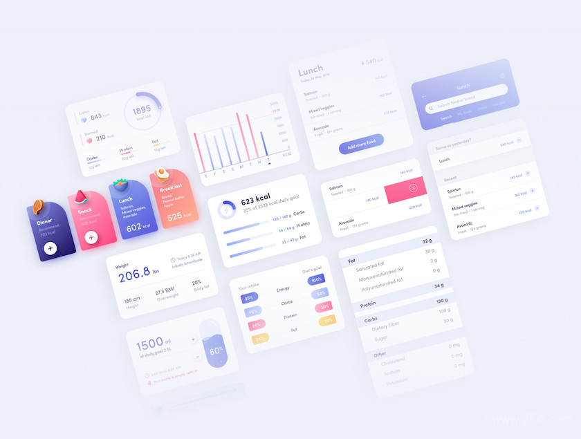 ioFit - Diet & Training App UI Kit 6.jpg