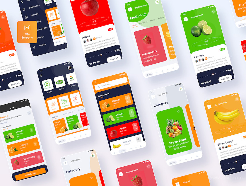 Organic Food Order App Design 4.jpg