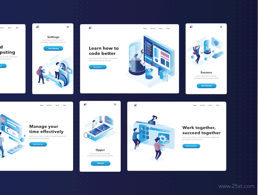 Isometric Tech Illustrations 5.jpg