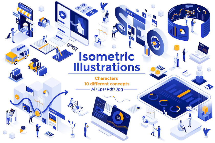 Modern flat design isometric illustration 9.jpg