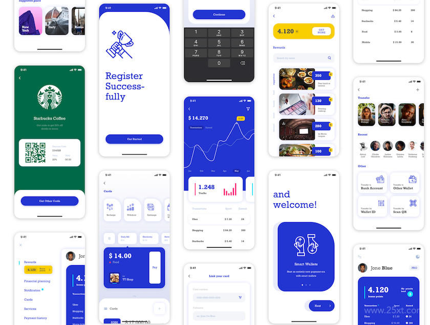 483357 Dior - Wallet app UI Kit2.jpg
