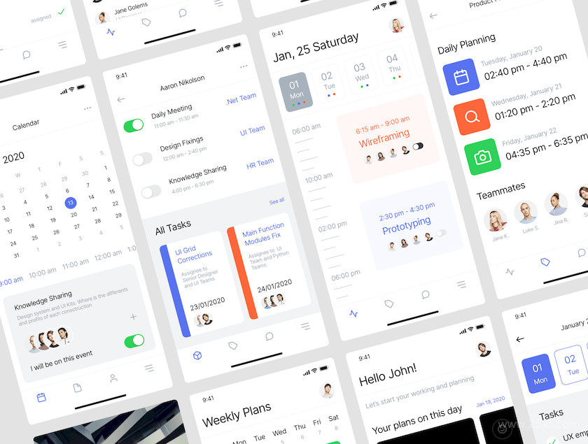 483382 Genesis - iOS App UI Kit 4.jpg