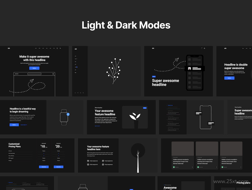 483391 Fabrx Web Design System for Adobe XD 5.jpg