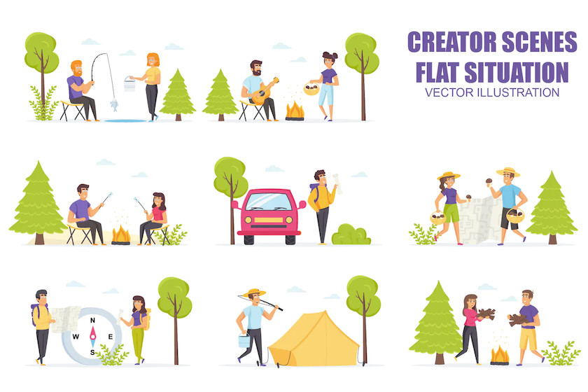 483503 Collection Summer Camping Flat Scene Situation.jpg