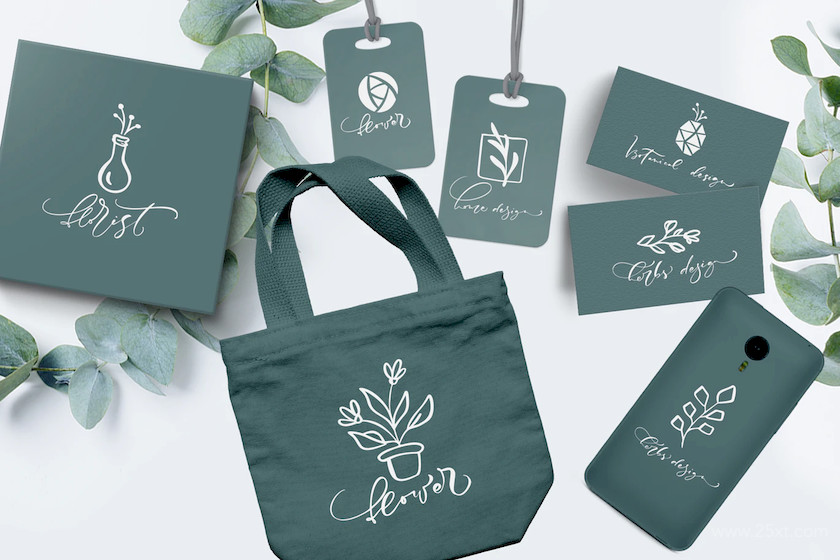 483506 Botanical floral logos SVG1.jpg