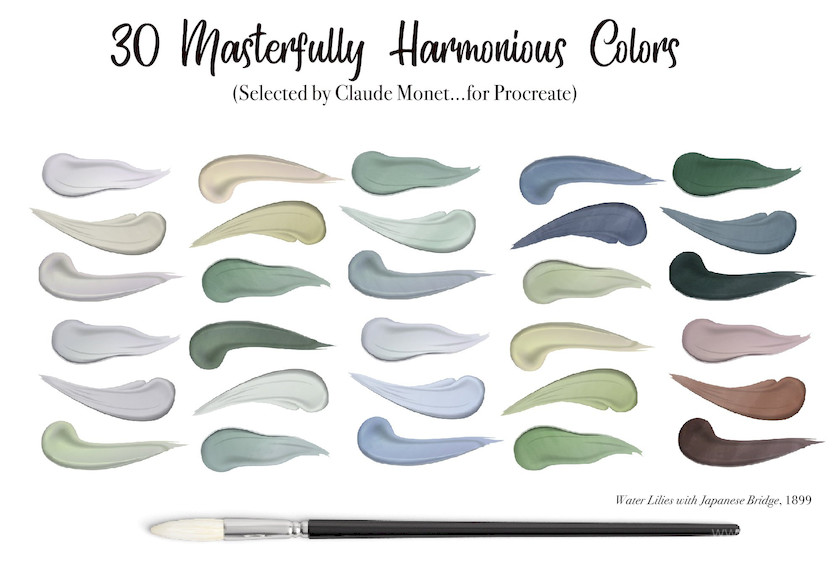 483539 Procreate Color Palette - Monet 2 3.jpeg