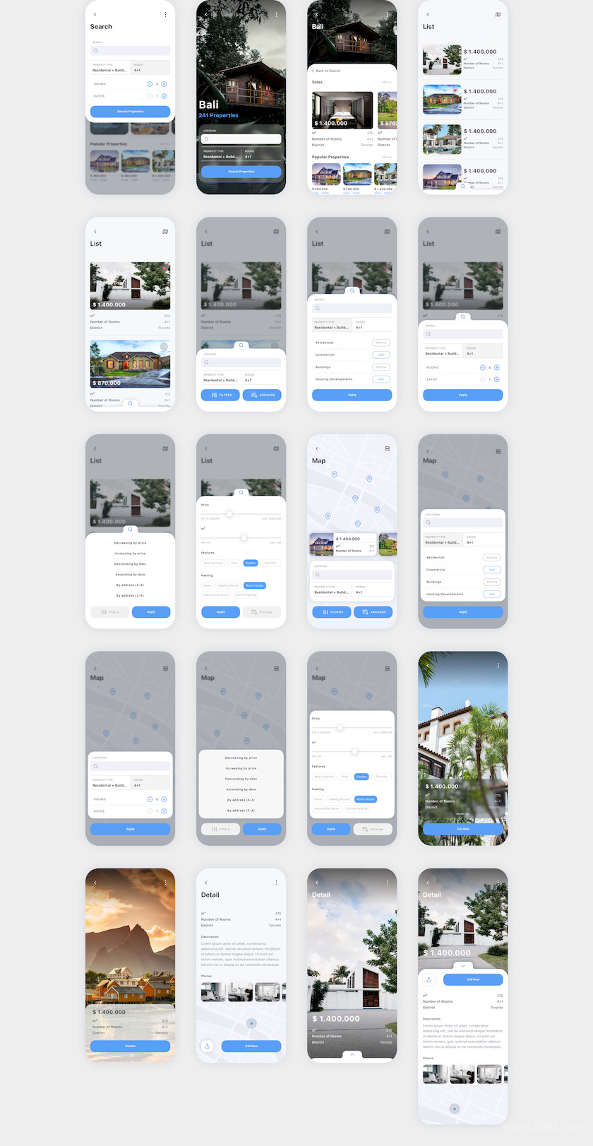 483633 Nors Real Estate App UI Kit 4.jpg