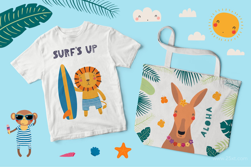 25xt-483668 Summer Vibes, Cute Animals Graphics3.jpg