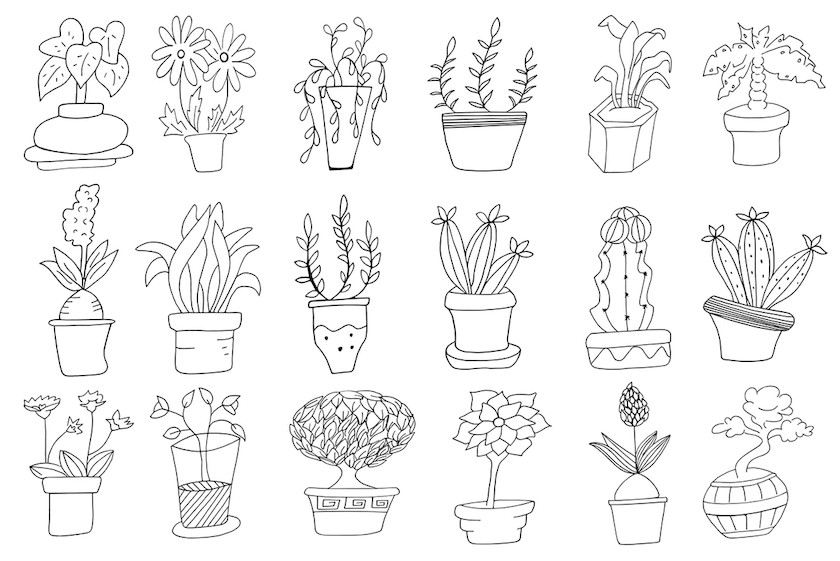 25xt-483903 30+ Hand Drawn Doodle Potted Plants Cliparts5.jpg
