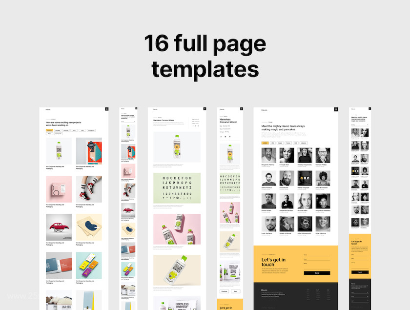 25xt-483987 Havoc Agency UI Kit2.jpg