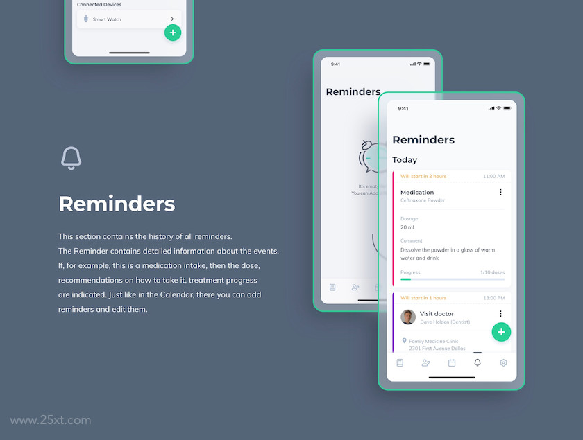 25xt-483988 Medical App UI kit for iOS5.jpg