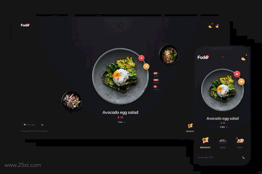 25xt-484048 Foda - Retaurant, food delivery UX and UI template 2.jpg