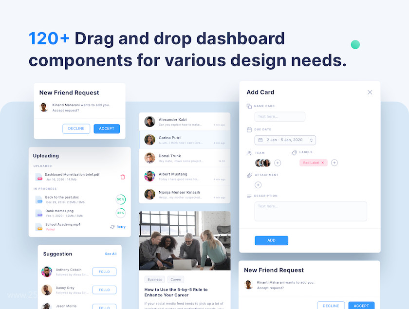 25xt-484071 SaaSdunk - SaaS Dashboard UI Kit7.jpg
