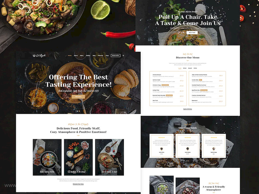 25xt-484082 Elroyale - Restaurant & Cafe HTML5 Template4.jpg