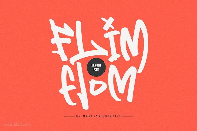 25xt-484113 Flim Flom - Graffiti Font3.jpg