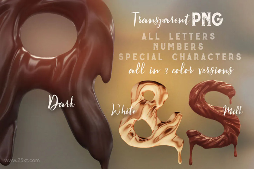 25xt-484238 Chocolate - 3D Lettering 3.jpg