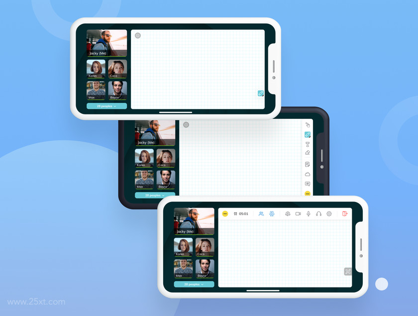 25xt-484262 EduRoom - Online Class Room App UI Kit 5.jpg
