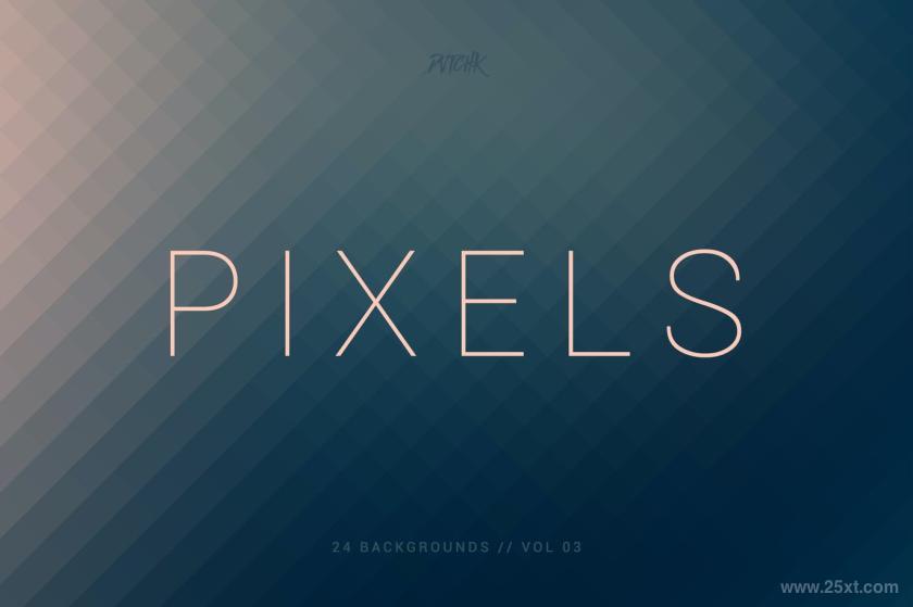 25xt-5042824 Pixels Pixelated Backgrounds Vol. 03	1.jpg