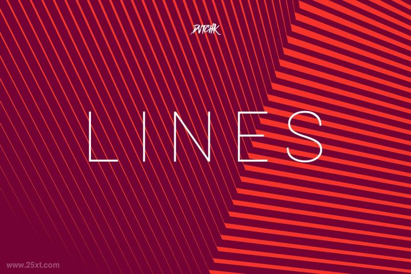 25xt-5042818 Lines Abstract Stripes Backgrounds Vol. 02	2.jpg