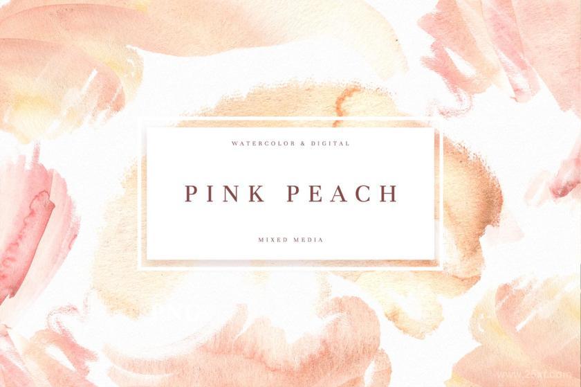 25xt-484340 Pink Peach Watercolor Texture	1.jpg