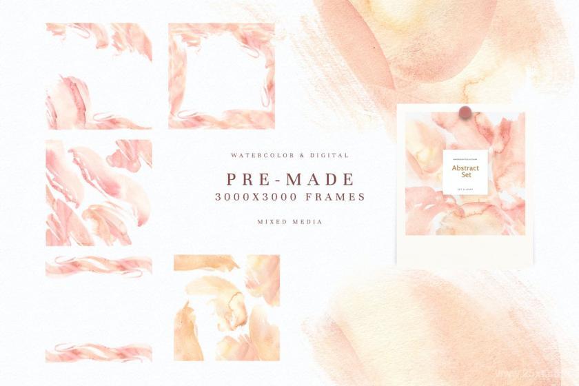 25xt-484340 Pink Peach Watercolor Texture	3.jpg