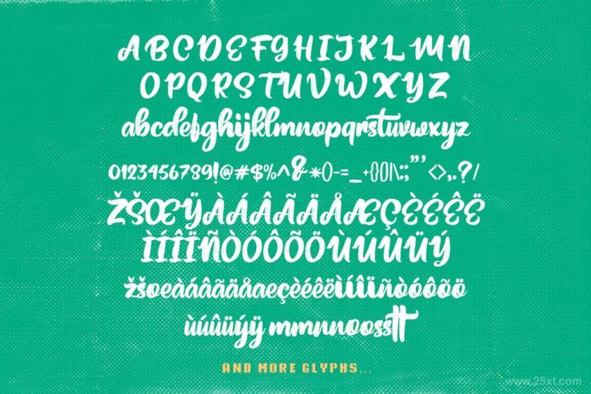 25xt-484345 Frigtona - Handwritten Font	5.jpg