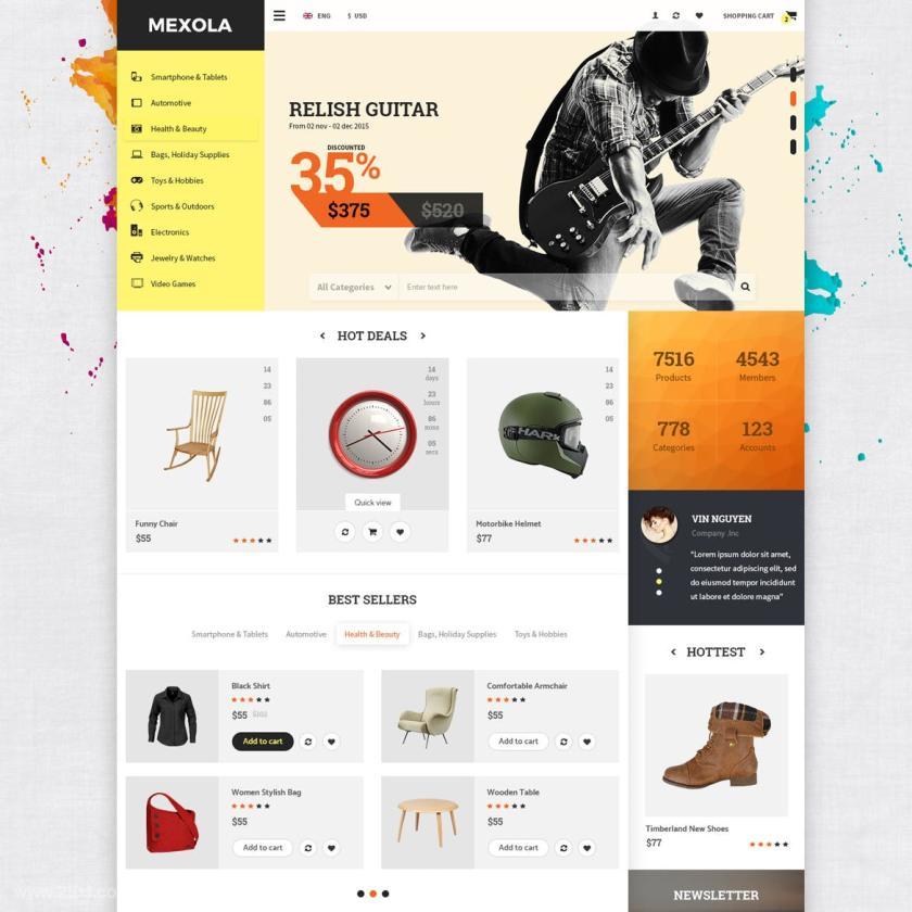 25xt-484350 Mexola - Multipurpose eCommerce PSD Template	2.jpg