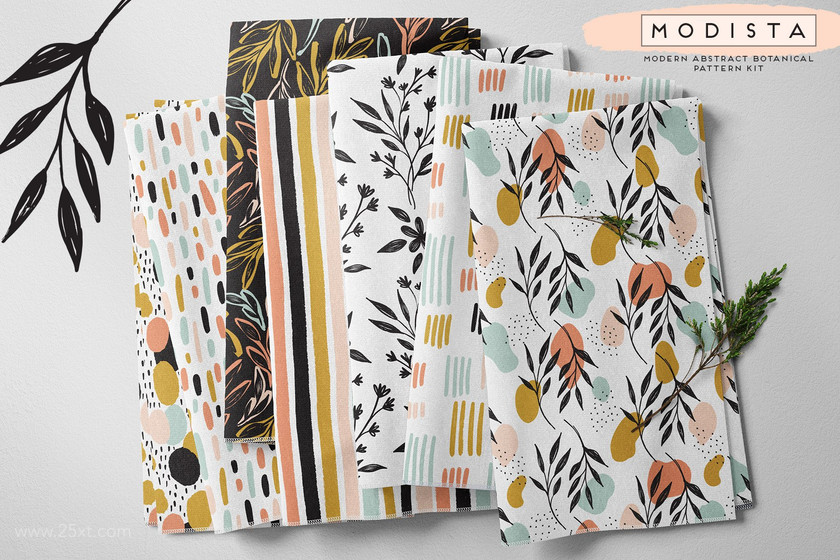 25xt-484384 Modista Abstract Botanical Pattern Kit3.jpg