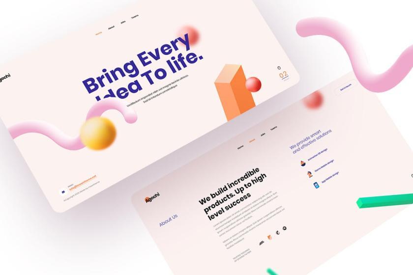 25xt-484396 Agechi - Creative Agency landing page template	2.jpg