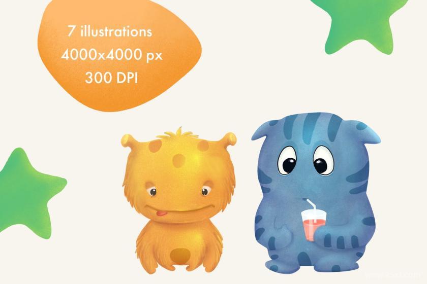 25xt-484409 Cute monsters	4.jpg