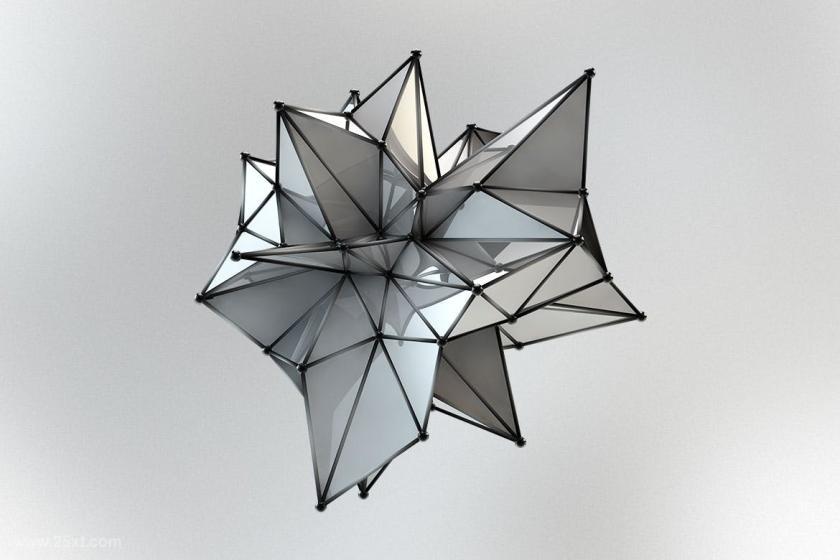 25xt-484439 3D Plexus Structure Transparent PNG Objects	13.jpg