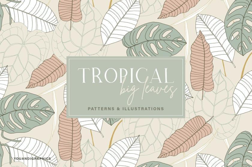 25xt-484464 Big Leaves - Tropical Patterns	1.jpg