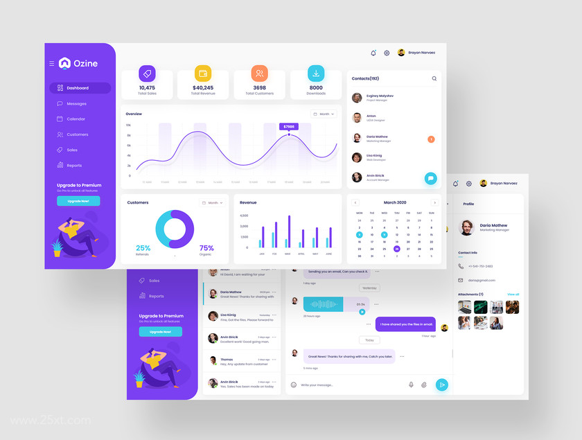 25xt-484510 Ozine UI Kit1.jpg