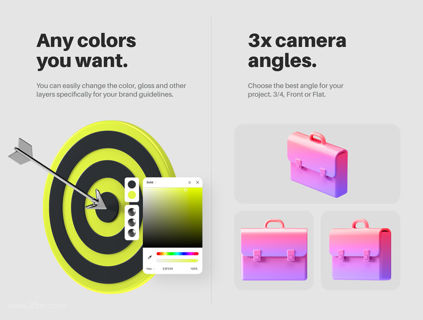 25xt-484513 Multiangle 3D Icons Business4.jpg