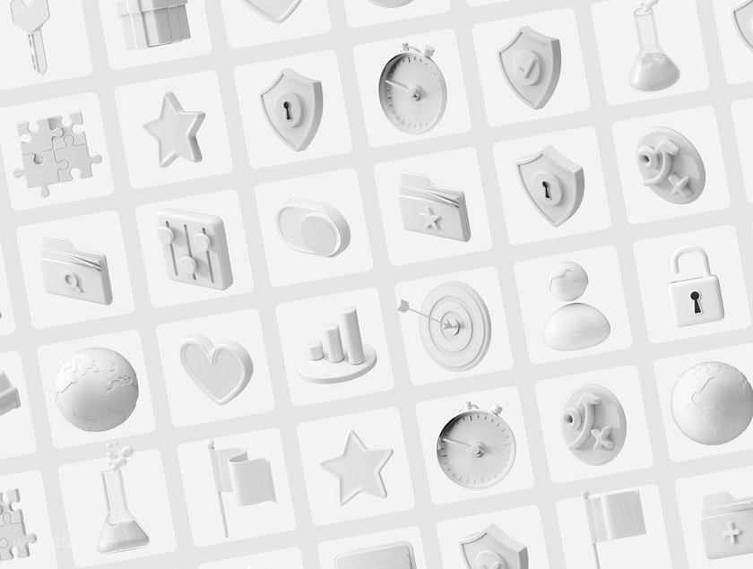 25xt-484513 Multiangle 3D Icons Business2.jpg