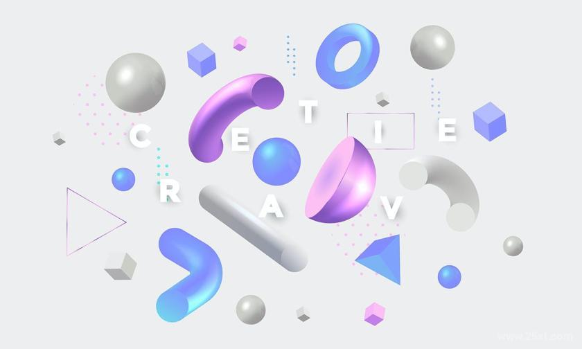 25xt-484507 Modern minimal design with realistic 3d objects	3.jpg