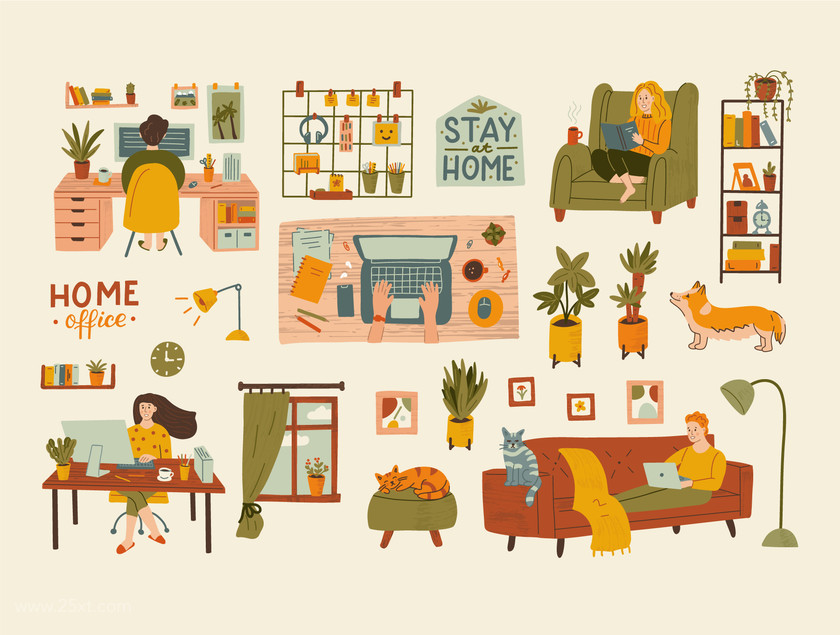 25xt-484594 Home Office Illustration Kit6.jpg
