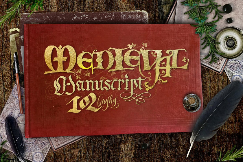 25xt-484717 Medieval Manuscript Creator Kit1.jpg