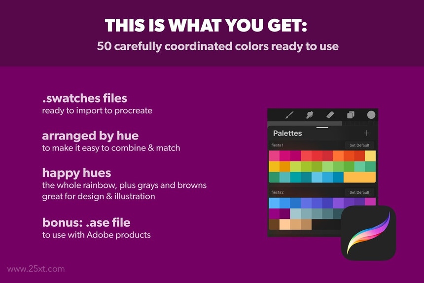25xt-484917 Fiesta Procreate Color Palette 2.jpg