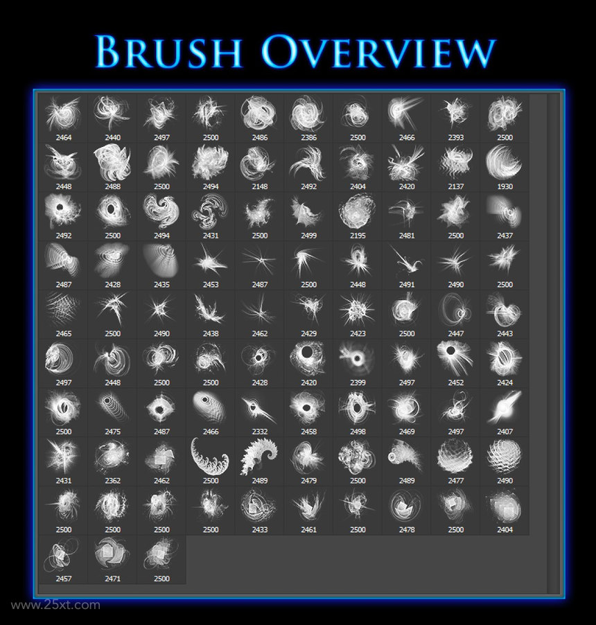 25xt-485078 93 Fractal Decoration Brushes 2.jpg